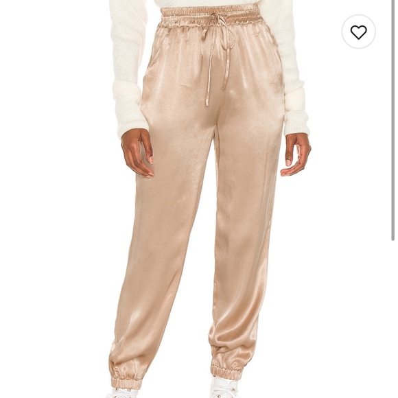 Lovers and Friends Champagne Maelle Jogger, Size Small - Picture 2 of 4